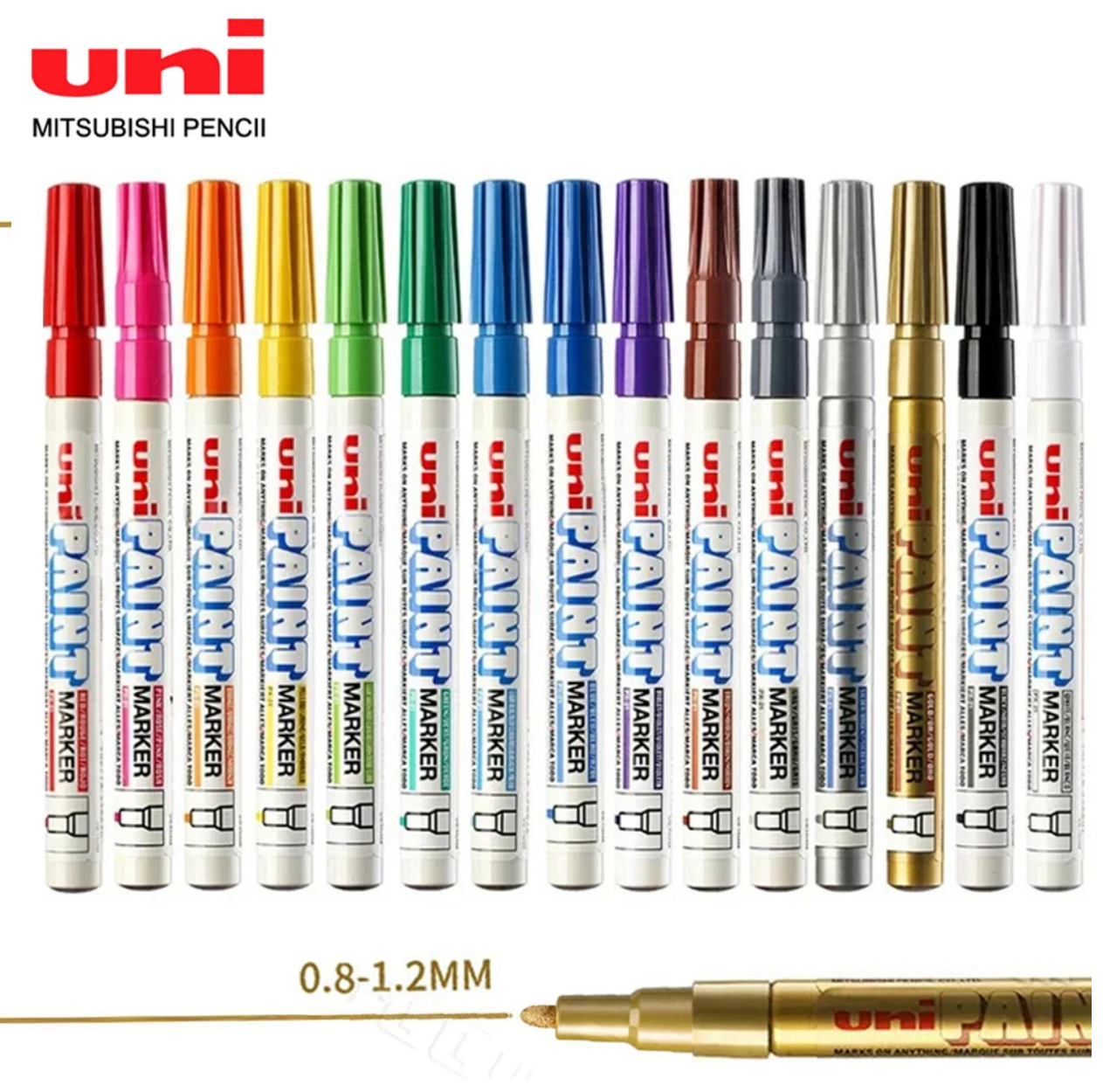 Tee Height Marker - 1pcs Japan UNI Paint Marker PX-21