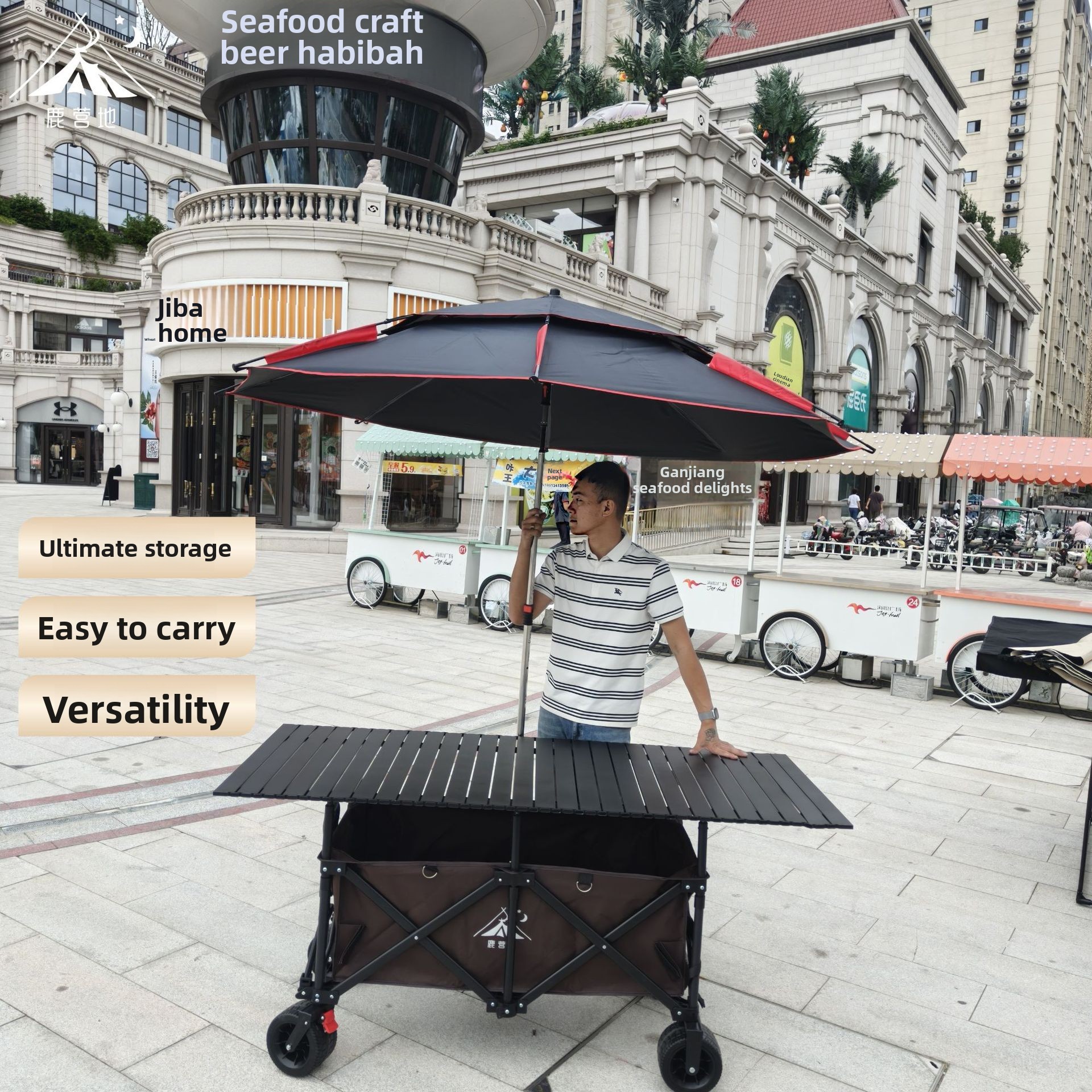 Car folding camping Lifting ta - Pull Cart Fold ulasan dan harga