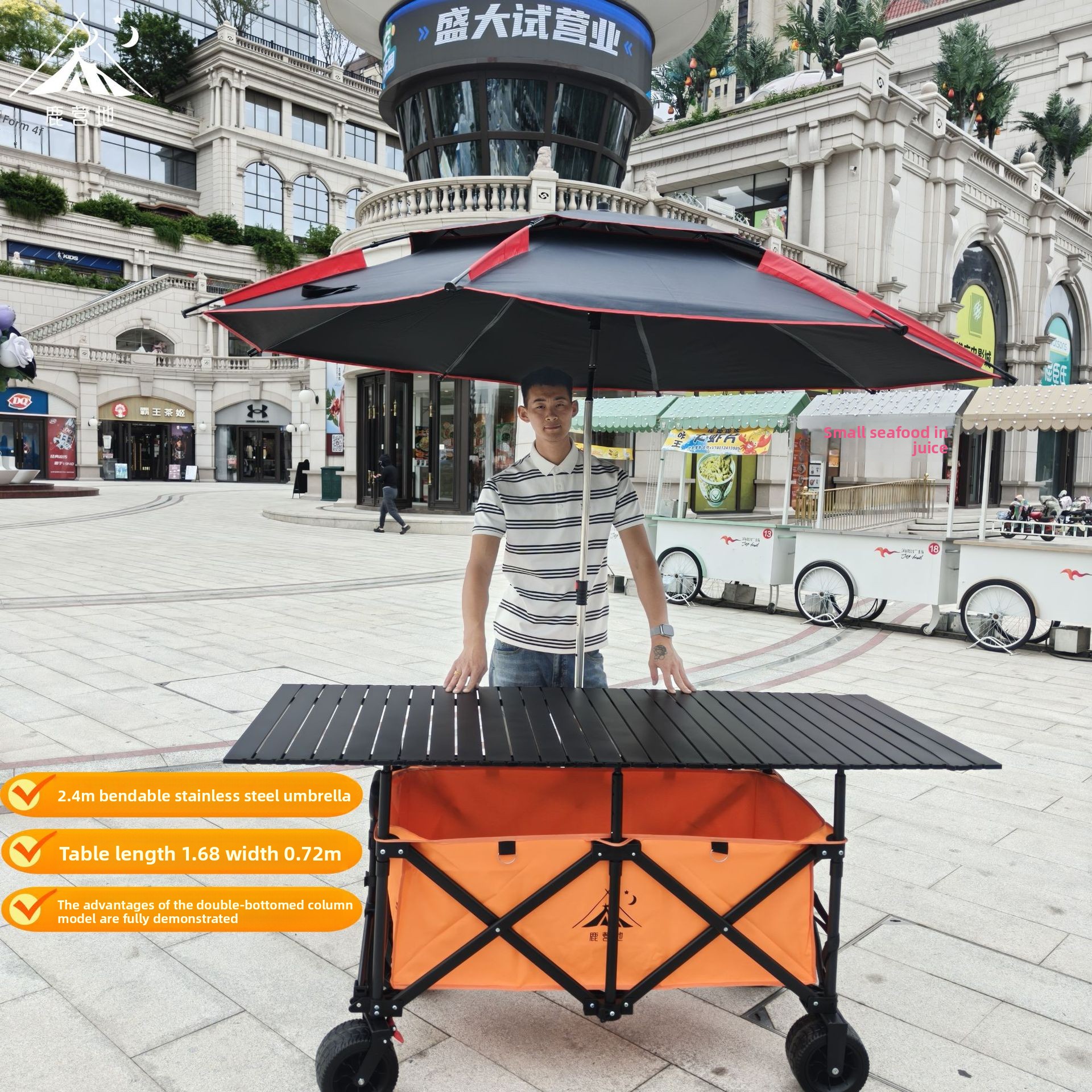 Car folding camping Lifting ta - Pull Cart Fold ulasan dan harga