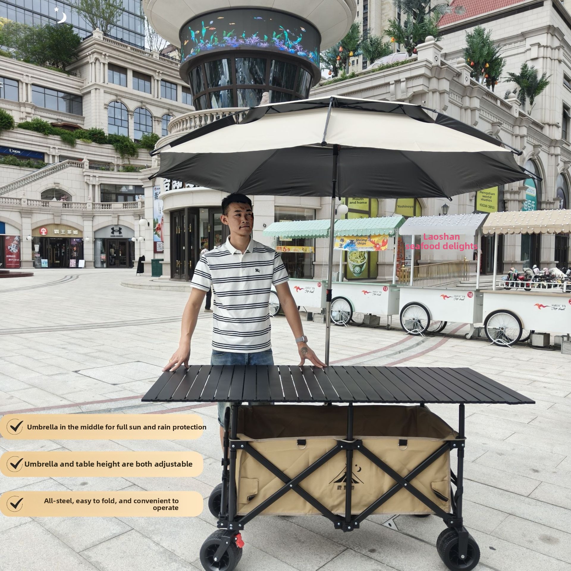 Car folding camping Lifting ta - Pull Cart Fold ulasan dan harga