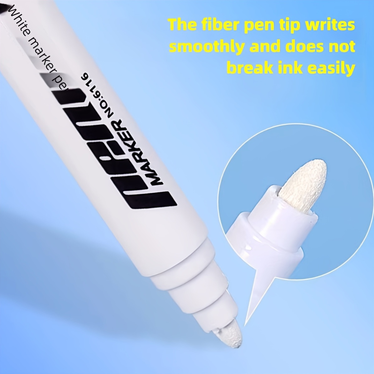 17 Pcs Acrylic Paint White Mar - Tee Height Marker ulasan dan harga
