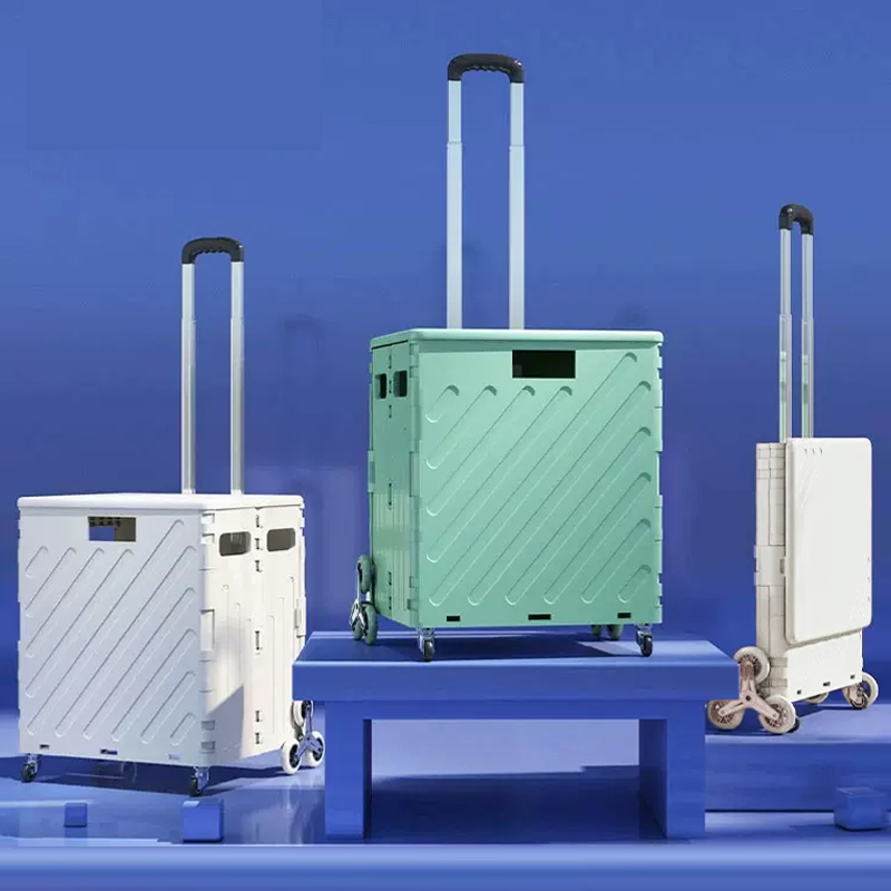 Lightweight Brushed Trolley Lu - Pull Cart Fold ulasan dan harga
