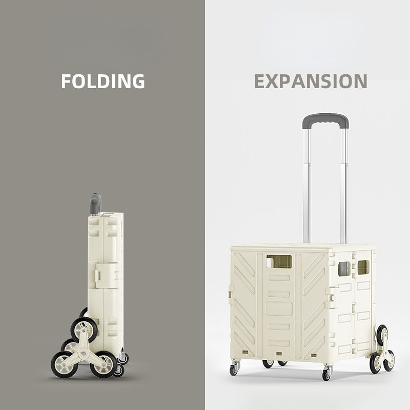 Folding Home Use Grocery Shopp - Pull Cart Fold ulasan dan harga