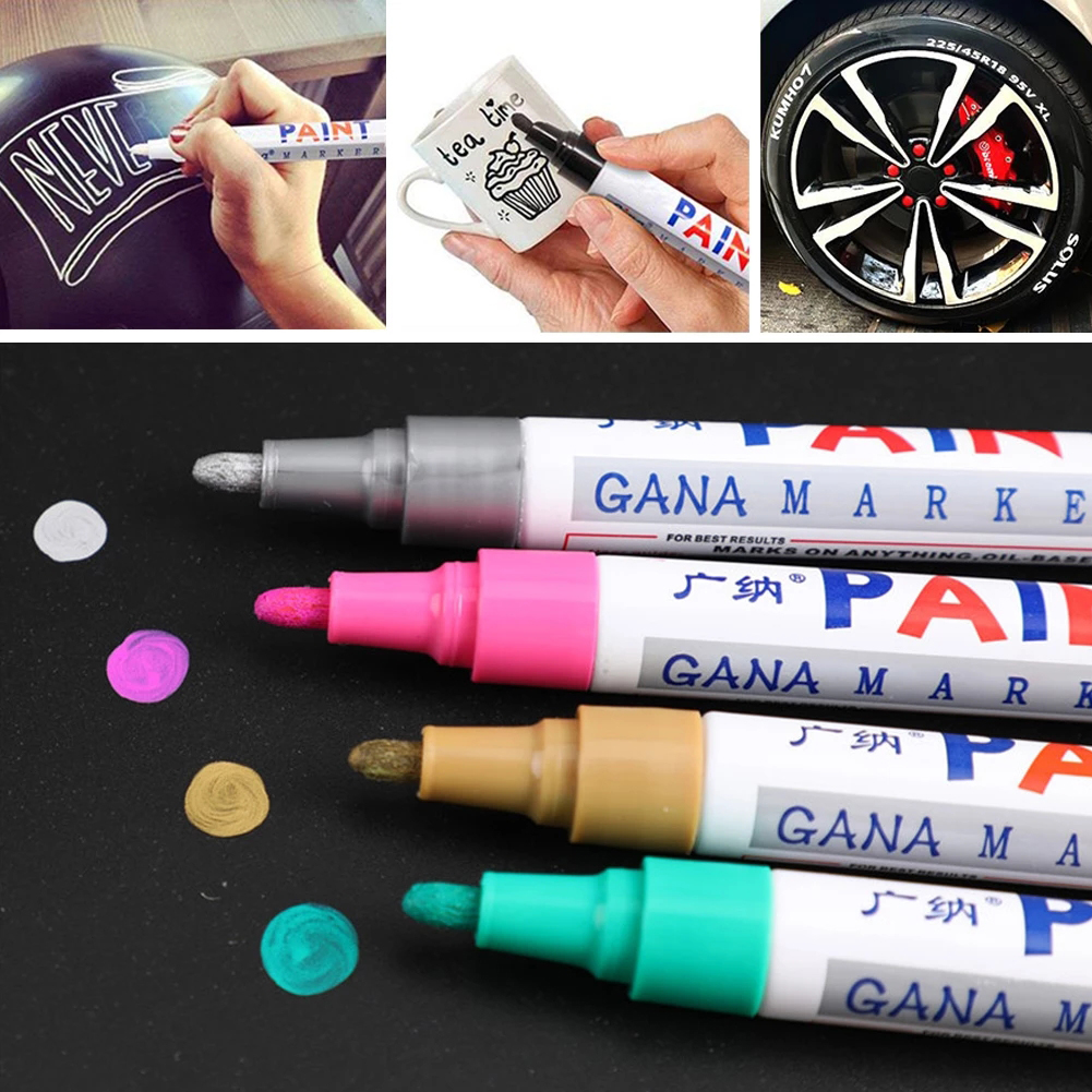 12 Colors Permanent Paint Mark - Tee Height Marker ulasan dan harga