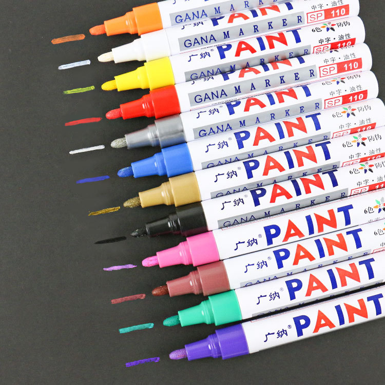12 Colors Permanent Paint Mark - Tee Height Marker ulasan dan harga