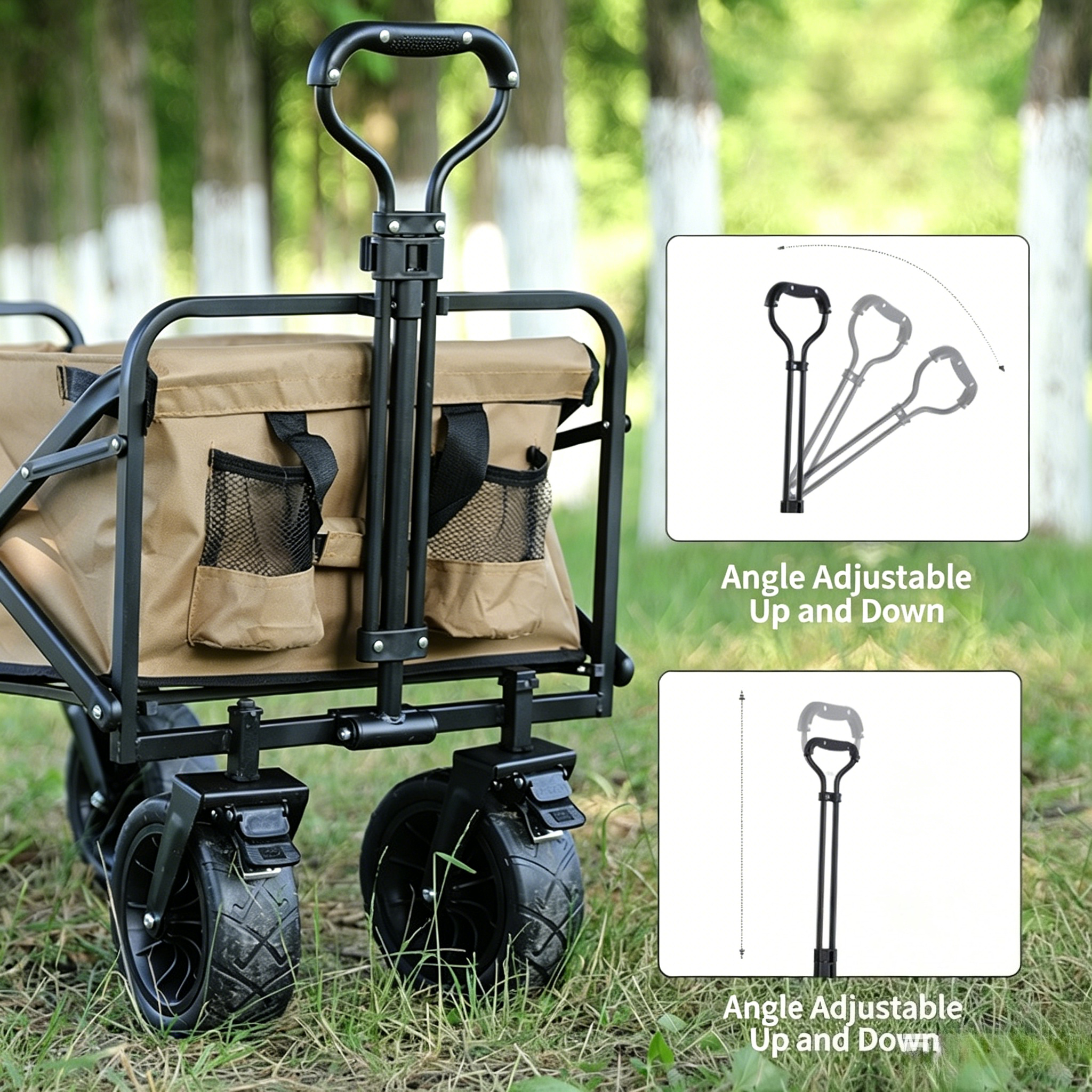 Heavy Duty Large Capacity Fold - Pull Cart Fold ulasan dan harga