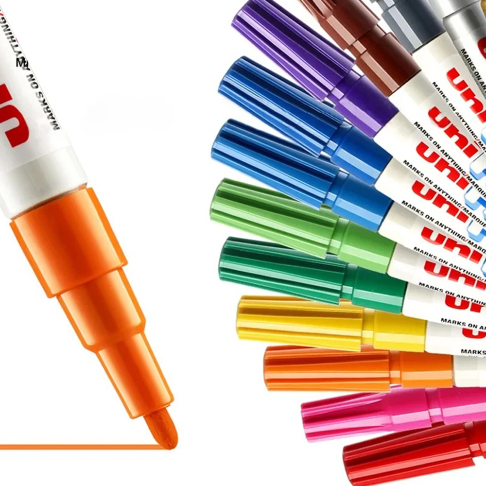 1pcs Japan UNI Paint Marker PX - Tee Height Marker ulasan dan harga
