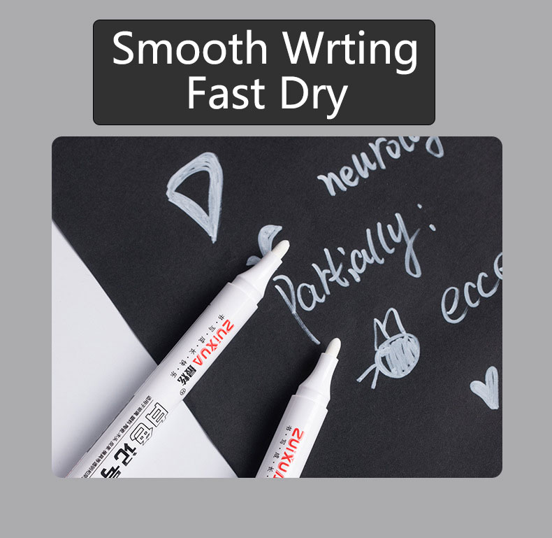 5 Pcs White Marker Paint Pens  - Tee Height Marker ulasan dan harga