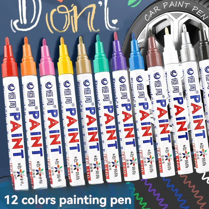 1/3/6/12 Colors Permanent Pain - Tee Height Marker ulasan dan harga