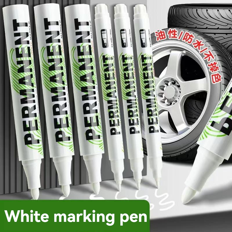 1-20Pcs White Marker Pen Alcoh - Tee Height Marker ulasan dan harga