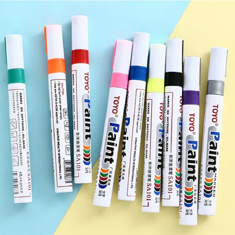 White Waterproof Auto Tire Pai - Tee Height Marker ulasan dan harga