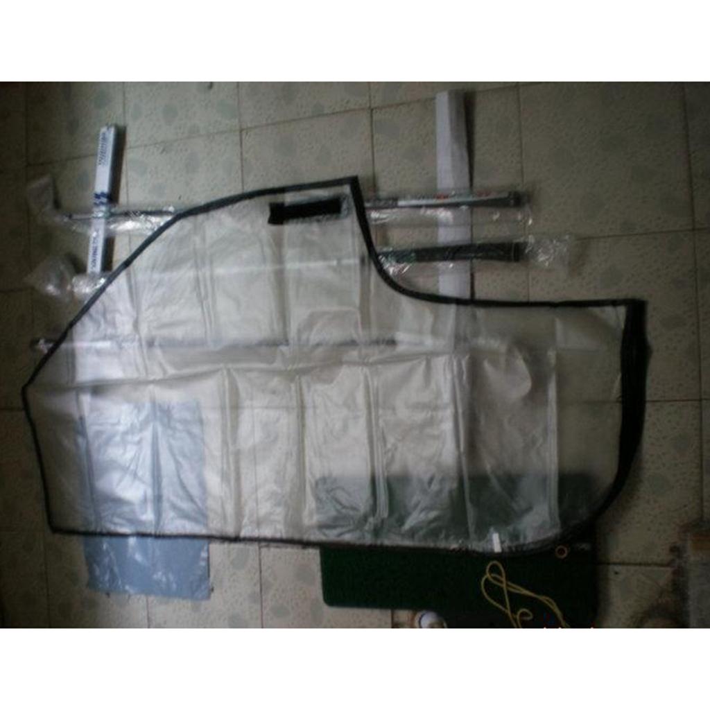 Folding Clear Rain Cover for G - Golf Bag Stand Cart ulasan dan harga