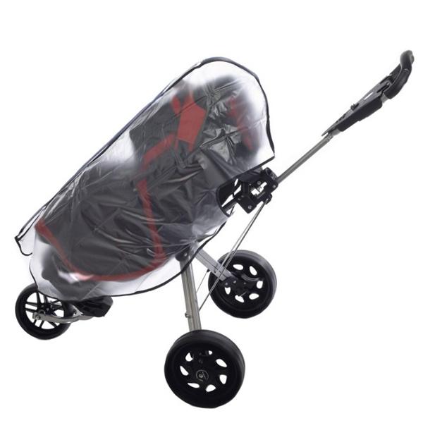 Folding Clear Rain Cover for G - Golf Bag Stand Cart ulasan dan harga